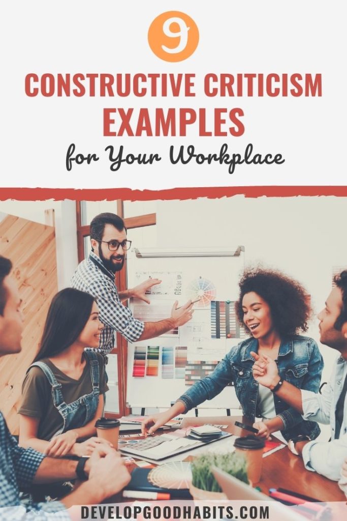 how to respond to constructive criticism examples | constructive criticism examples for performance reviews | constructive criticism examples for group members