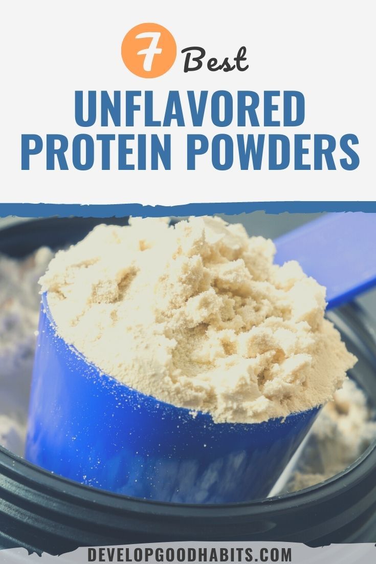 7 Best Unflavored Protein Powders (2022 Review)