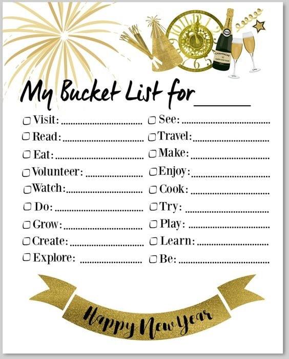 A New Year Template Hip2Save | summer bucket template | summer wish list printable