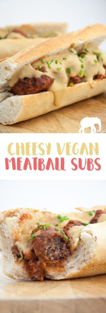 Cheesy Vegan Meatball Subs | simple cold vegetarian sandwiches | vegan toasted sandwich recipe