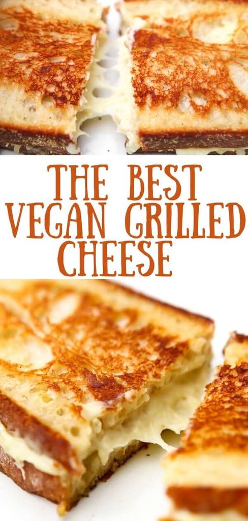 The Best Vegan Grilled Cheese | packable vegetarian sandwiches | vegan toasted sandwich recipe