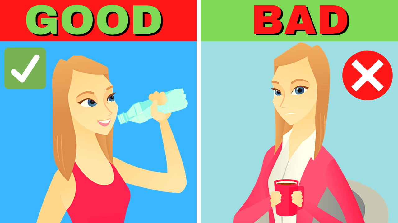 Good and Bad Morning Routine Habits
