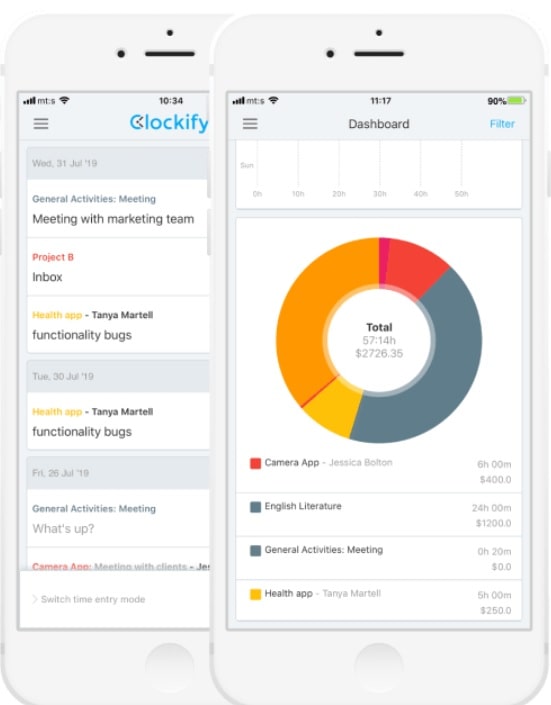 clockify | best productivity apps for students | best productivity apps 2020