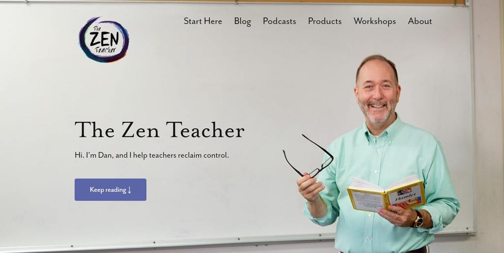 the zen teacher | self care blog ideas | self care blogs
