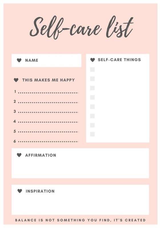 PDF for iPad DIGITAL Self Care Planner She was the FIRE Self-Love Theme Journal Love Yourself Daily Motivational Affirmations