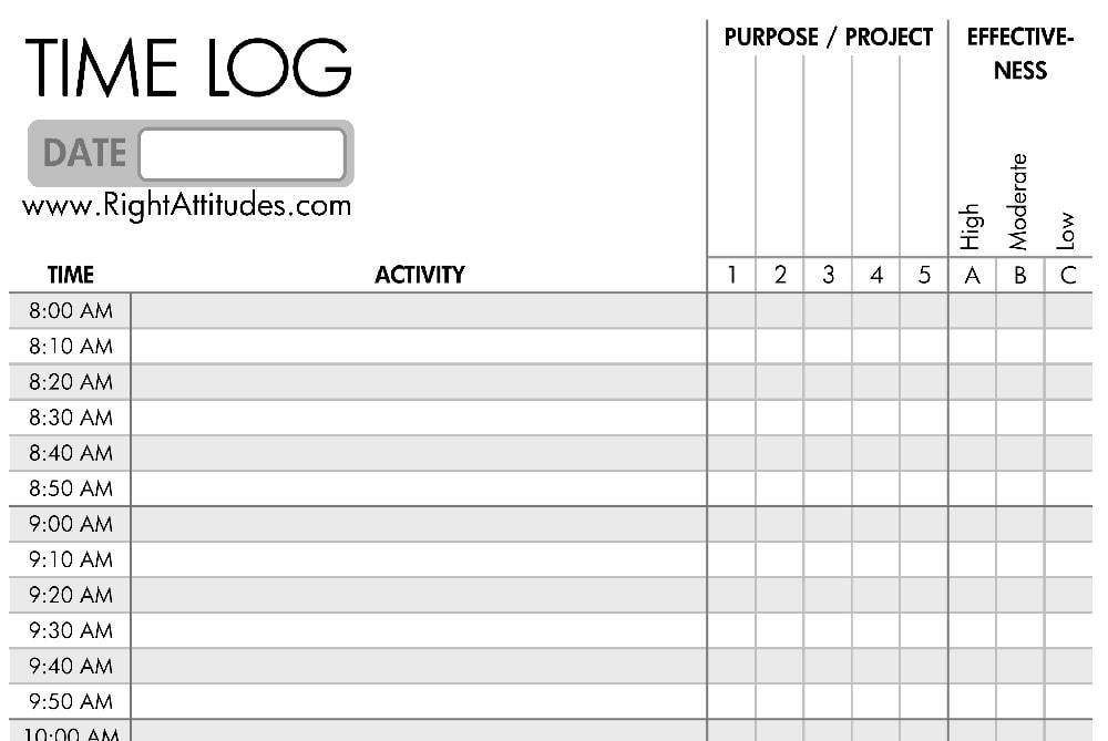 15 free time management worksheet for students adults
