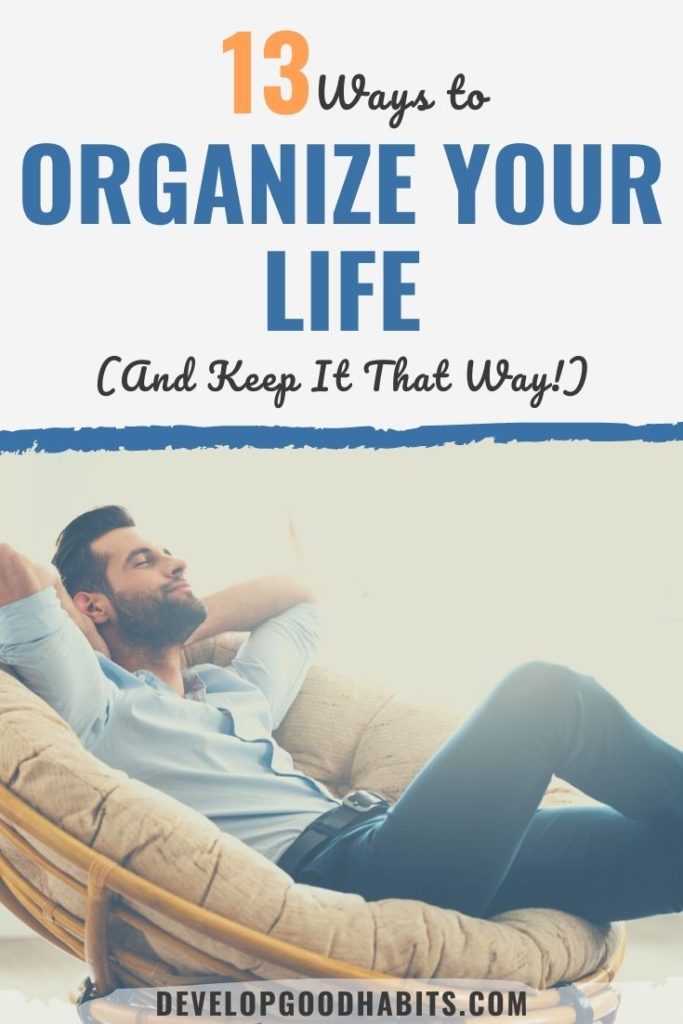 organize your life app | how to organize yourself | how to organize your life with a notebook
