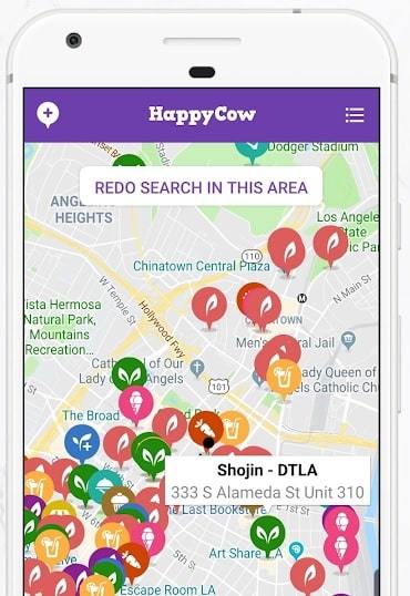 happy cow | veggie alternatives app | vegan weight loss