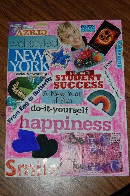 Vision Board for Student Success | vision boards templates | vision board ideas for kids