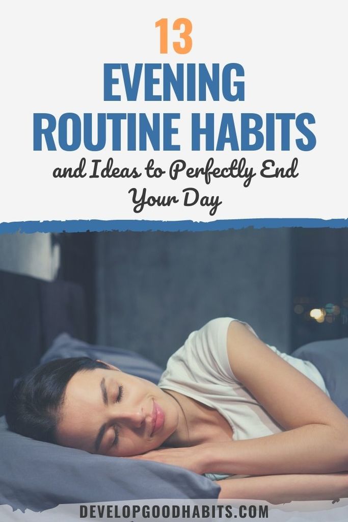 evening routines for success | evening routines after work | evening routine for adults