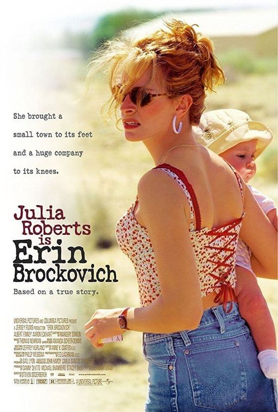 erin brockovich | movies about business success | kid entrepreneur movies