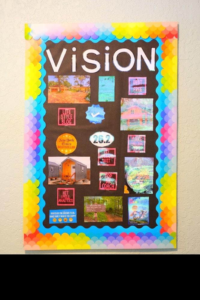 legendary vision board | vision board ideas for students | vision board printables