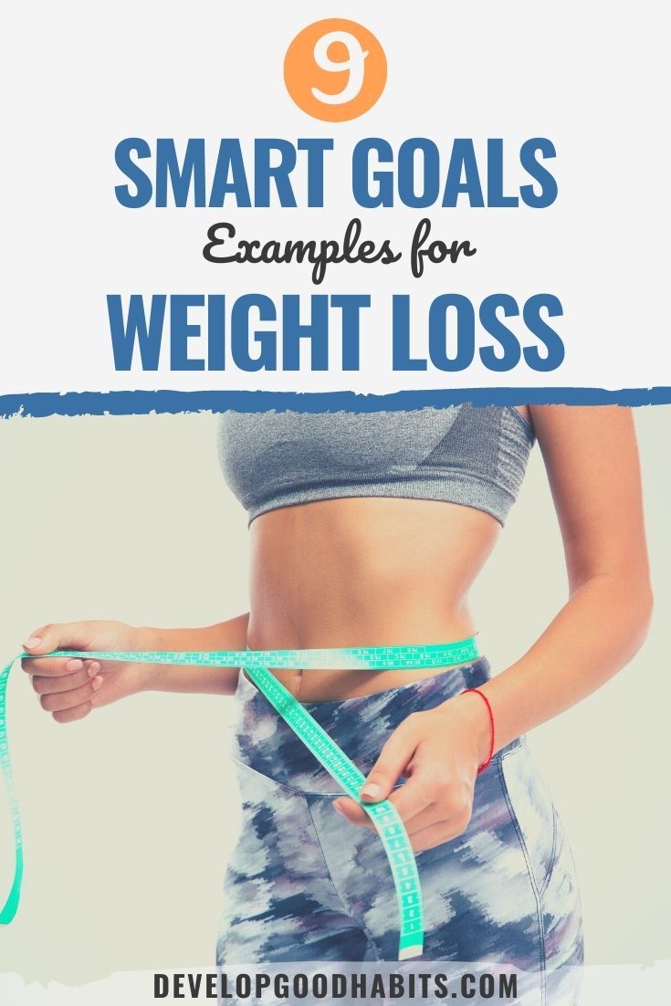 9 SMART Goals Examples for Weight Loss in 2022