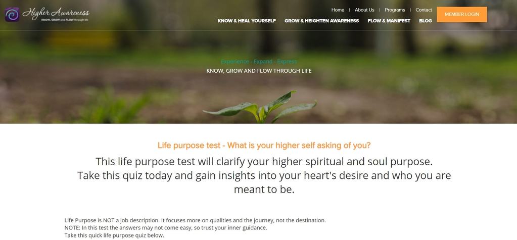 the soul purpose test | what is my purpose in life quiz | what is your purpose in life answer