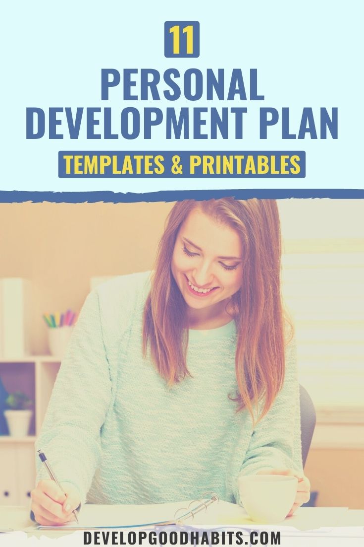 11 Personal Development Plan Templates & Printables for 2021