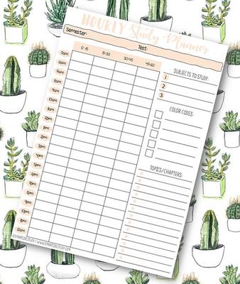 11 Free Study Plan Templates to Edit, Download, and Print