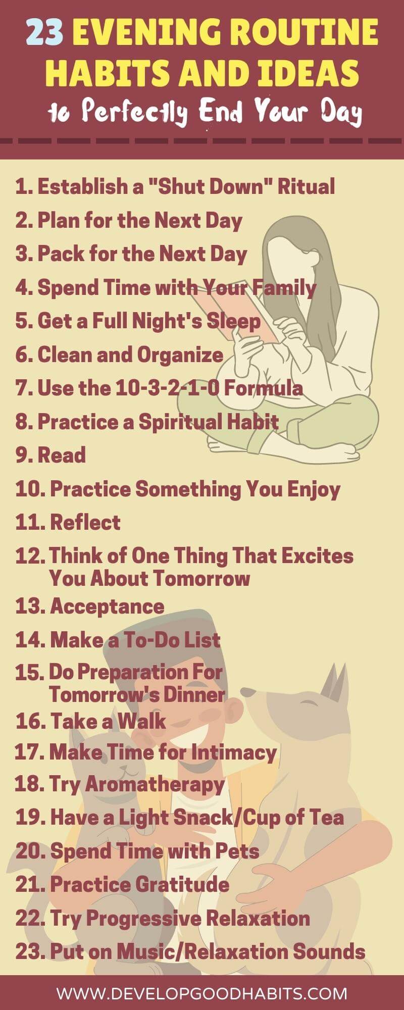 EVENING ROUTINES. Everyone talks about the importance of a morning  routineof course that's important. However, I think EVENING ROUT