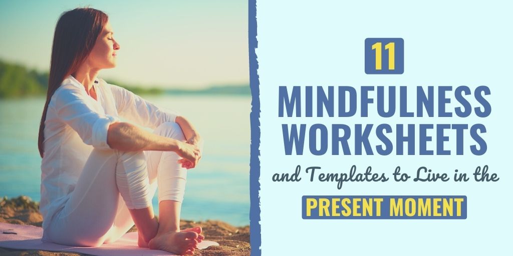 mindfulness worksheets | five mindfulness worksheets | free printable mindfulness worksheets for adults