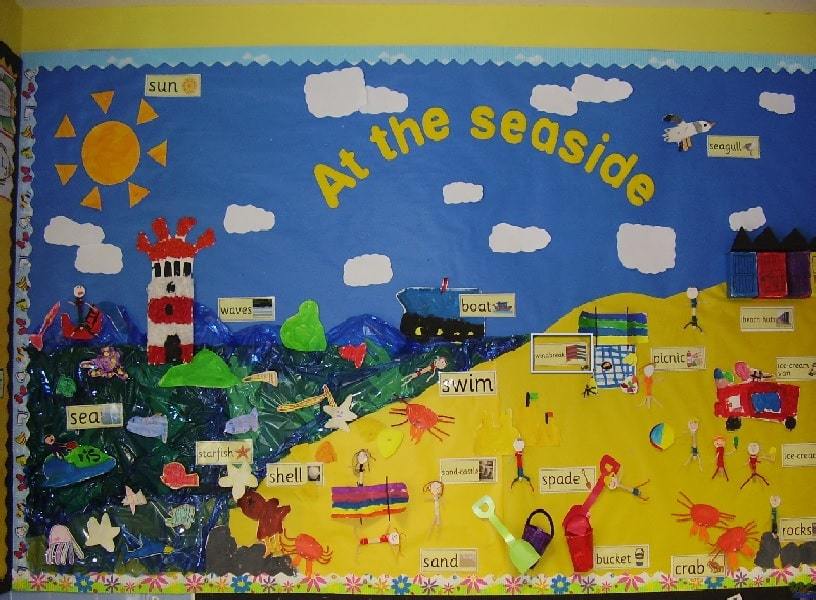 summer bulletin board ideas for toddlers | spring bulletin board ideas | bulletin board ideas for back to school