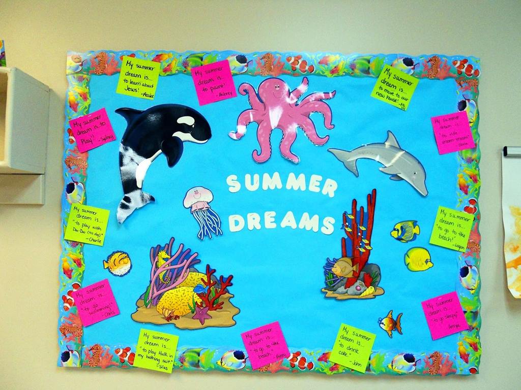 summer season bulletin board ideas | summer fun bulletin board ideas | summer school bulletin board ideas