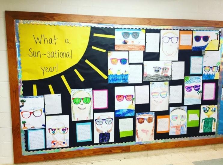 summer classroom decorating ideas | bulletin board ideas for back to school | daycare bulletin board ideas