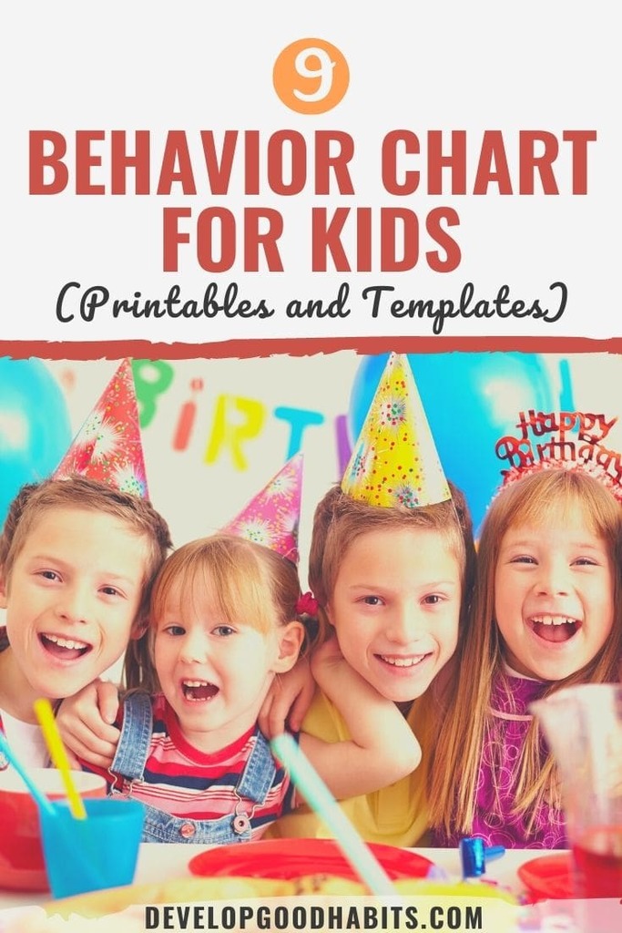behavior chart for kids | behavior chart template | behavior chart for kids printable