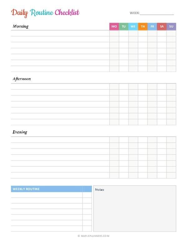 17-printable-daily-checklist-and-to-do-list-templates-2023