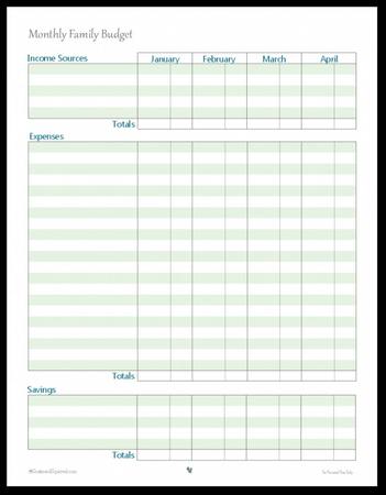 23 Budget Printables to Track Your Family's Expenses