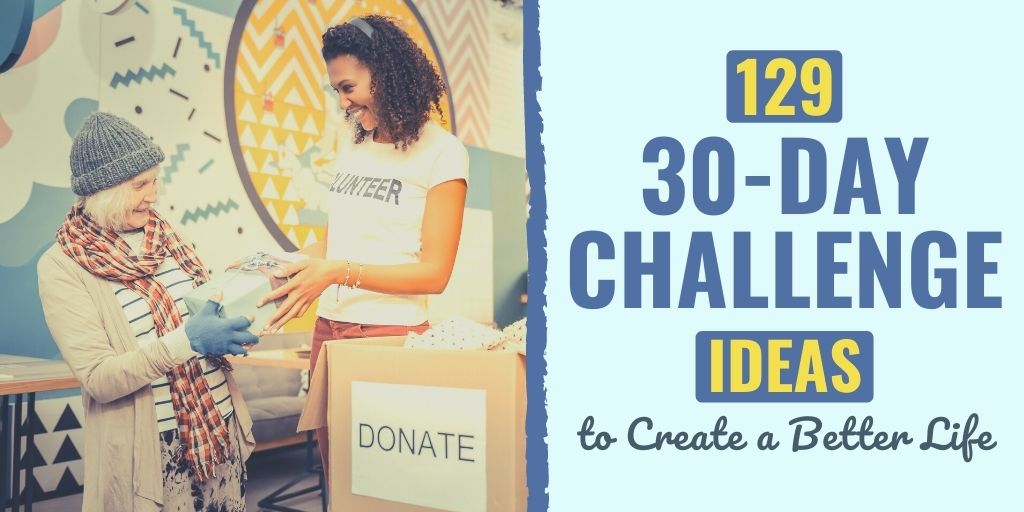 30 day challenge ideas | 30 day book challenge list | what are 30 day challenges