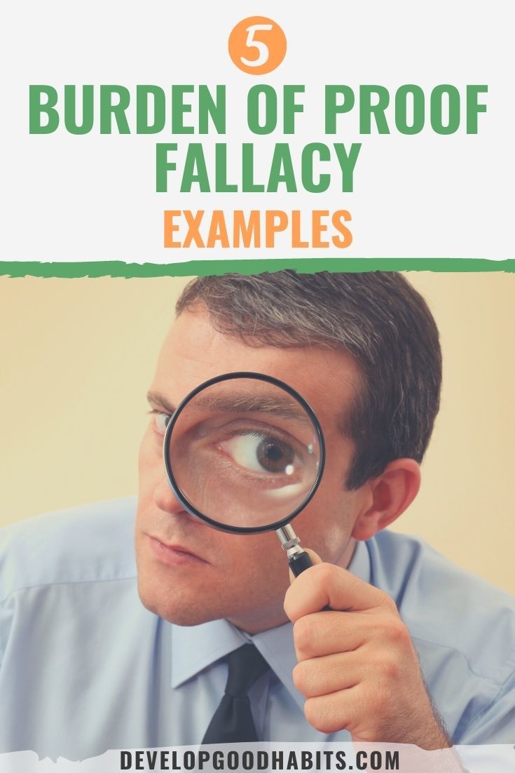 5 Burden of Proof Fallacy Examples