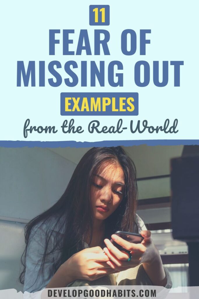 fear of missing out examples | FOMO experiences | social media FOMO
