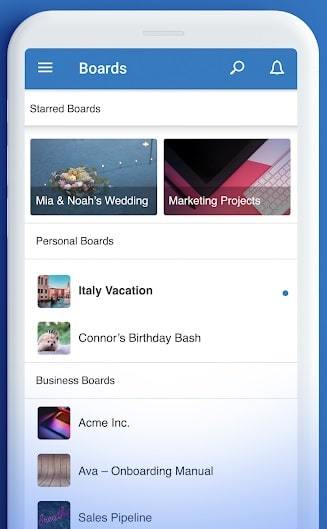Trello | apps to organize your life | life planner app