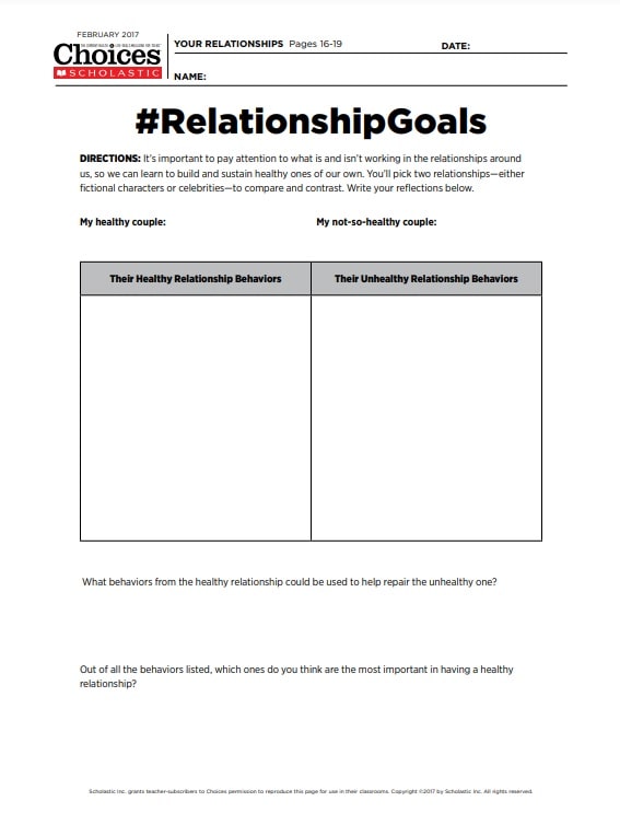 healthy relationships worksheets uk | printable healthy relationships worksheets | building healthy relationships worksheets pdf