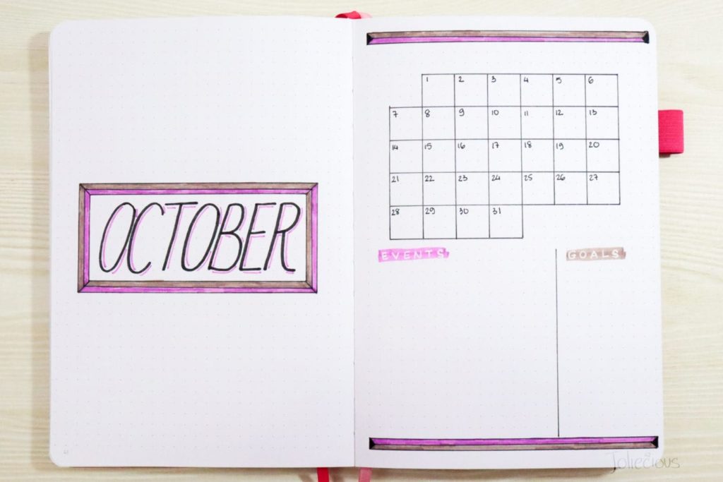 21 October Bullet Journal Ideas and Templates