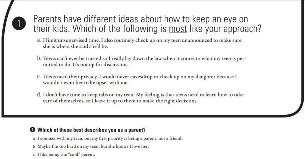 parenting style quiz printable | parenting style quiz pdf | parenting style quiz worksheet