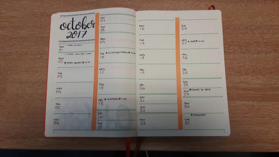 bullet journal ideas monthly | october bullet journal ideas and templates | cute bullet journal ideas