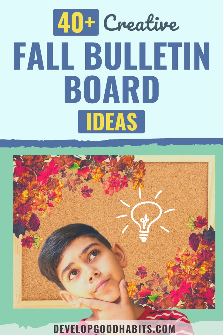 42 Creative Fall Bulletin Board Ideas for 2023