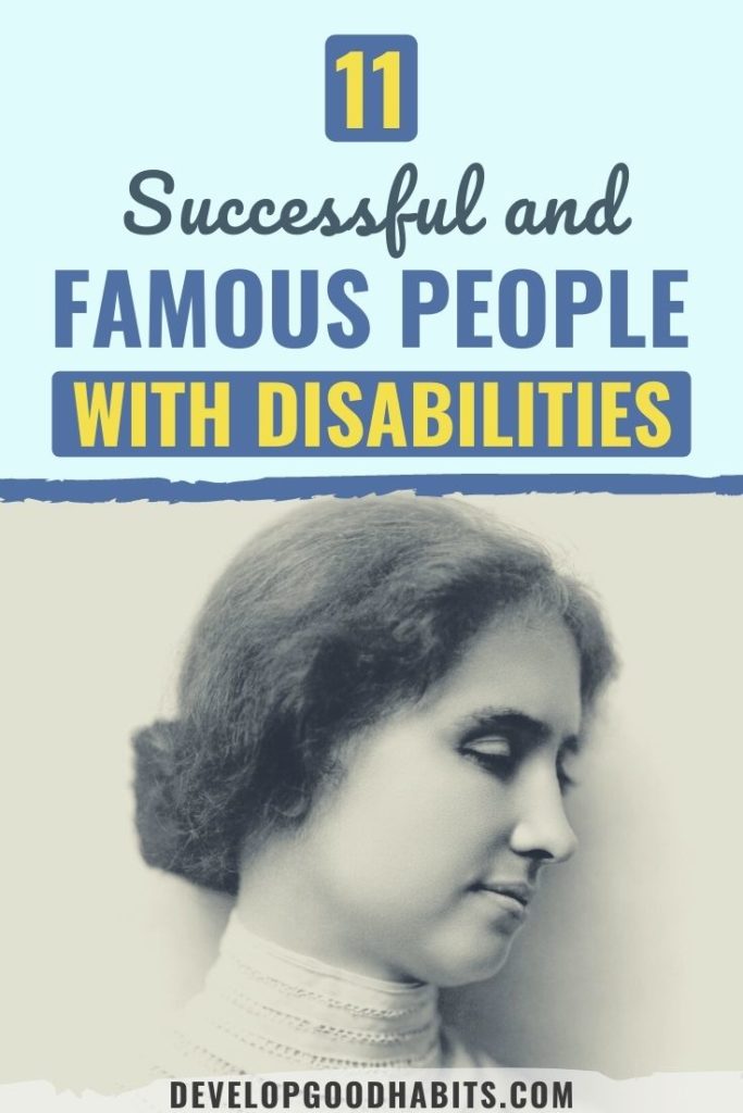 famous people with disabilities | historical figures with disabilities | famous disabled persons in sports