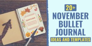 november bullet journal | november bullet journal ideas | november bullet journal cover