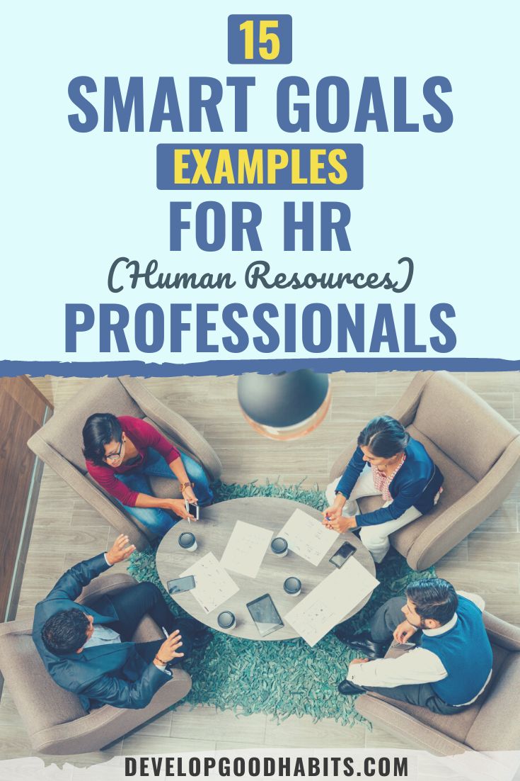 15 SMART Goals Examples for HR (Human Resources) Professionals