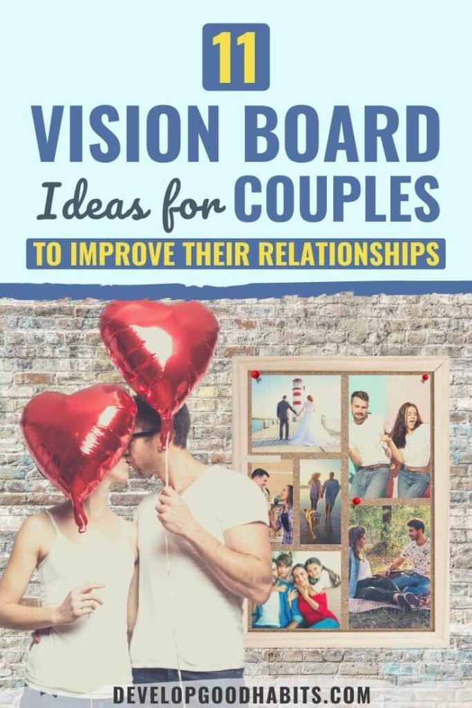 vision board for couples | vision board ideas for relationships | vision board to manifest love