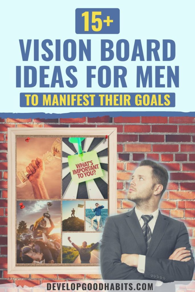 vision board for men | vision board ideas for men | vision board template