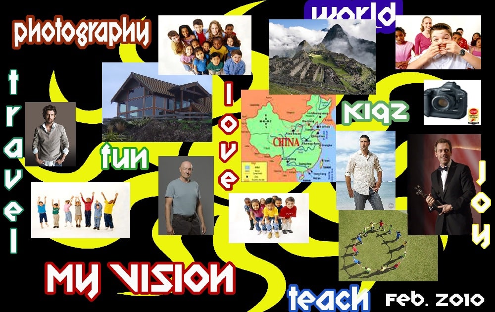 vision board app | vision board ideas | vision board template