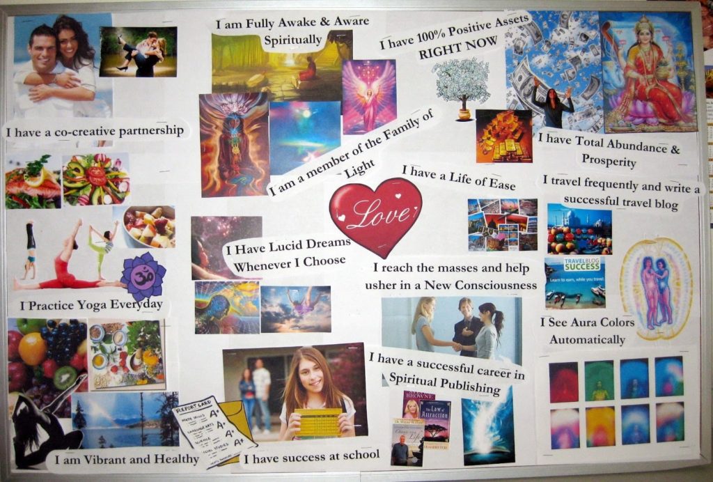 how to create a vision board with your partner | how to make a vision board