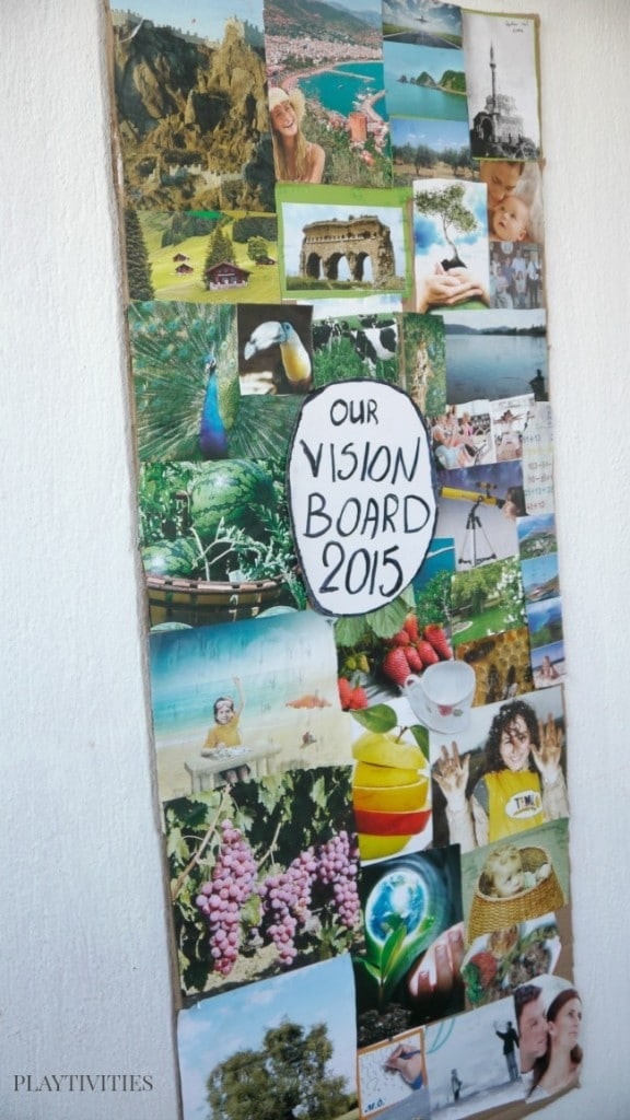what should be on a vision board | vision board ideas | family vision board examples