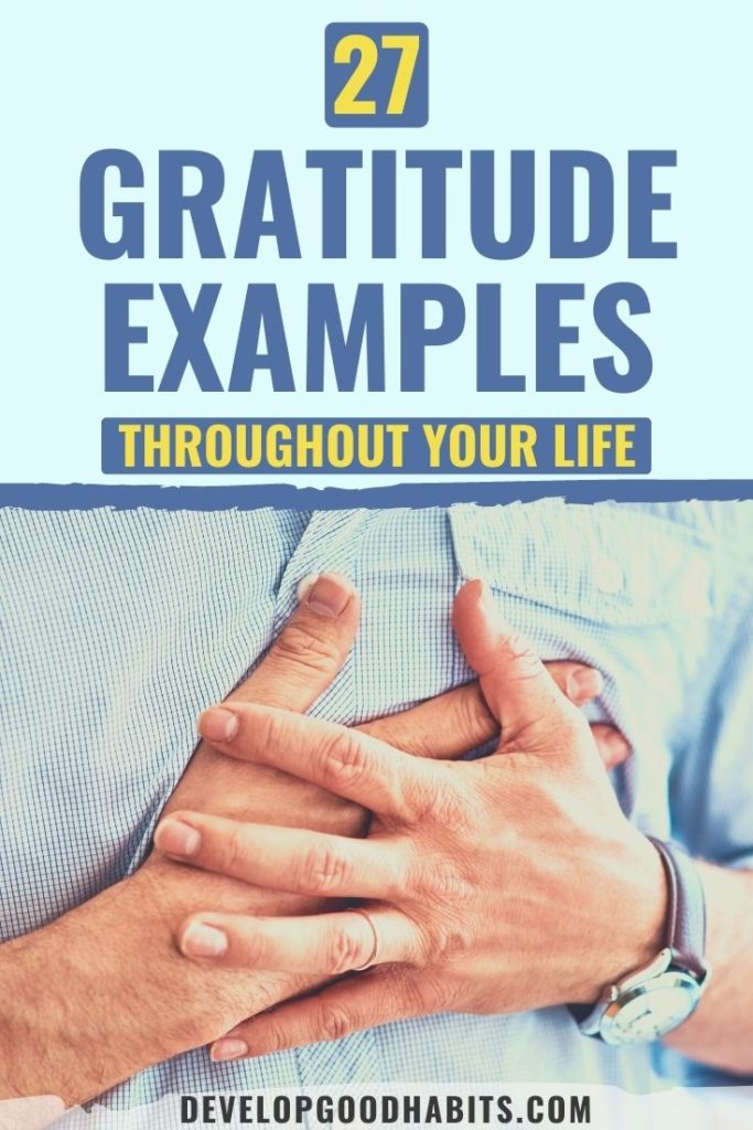 gratitude examples | gratitude examples sentences | gratitude statements examples