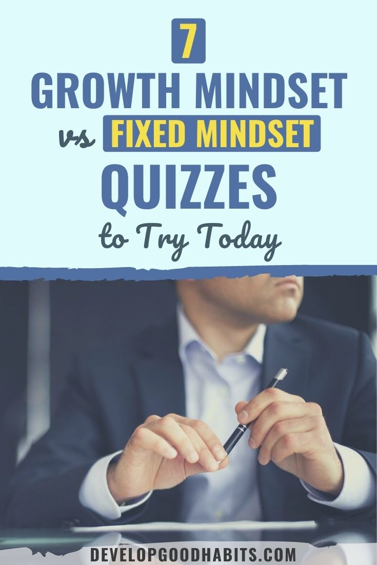 7 Growth Mindset vs Fixed Mindset Quizzes to Try Today