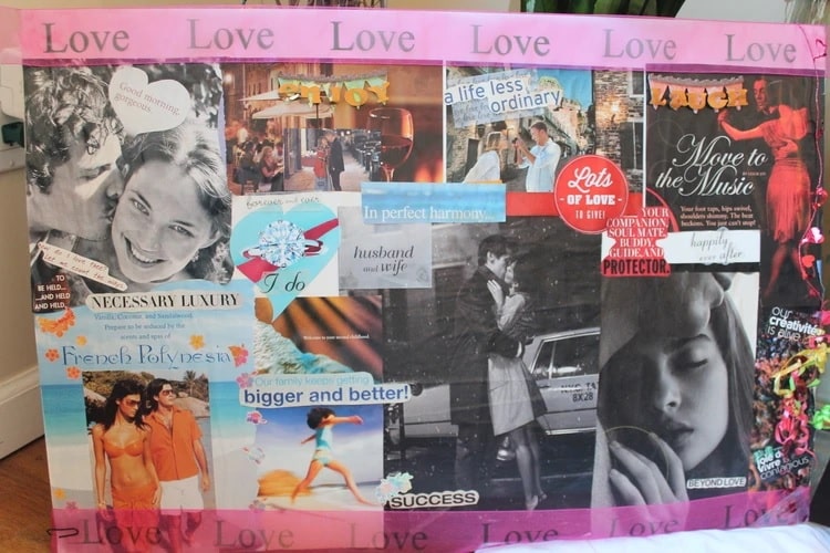 vision board ideas for love | how to make a vision board for love | how to make a vision board for your life