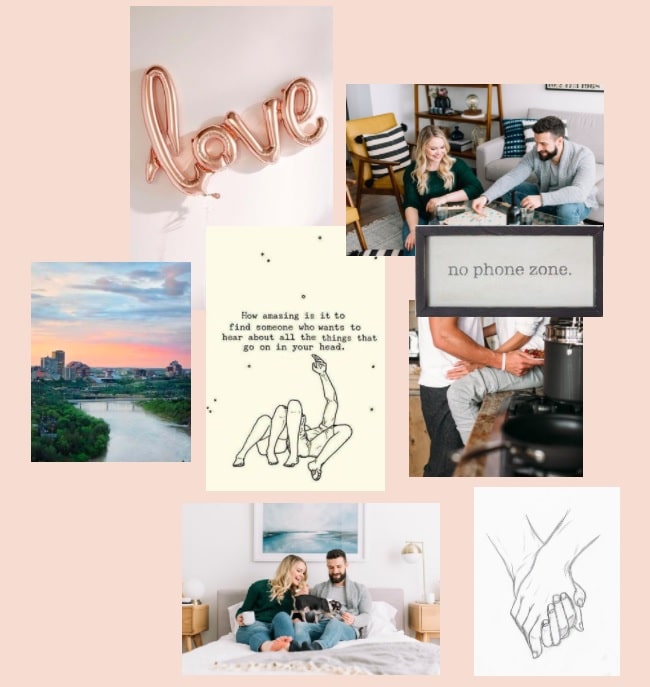 relationship vision board examples | couples vision board app | vision board to attract a specific person