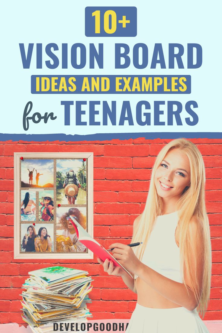 14 Vision Board Ideas and Examples for Teenagers